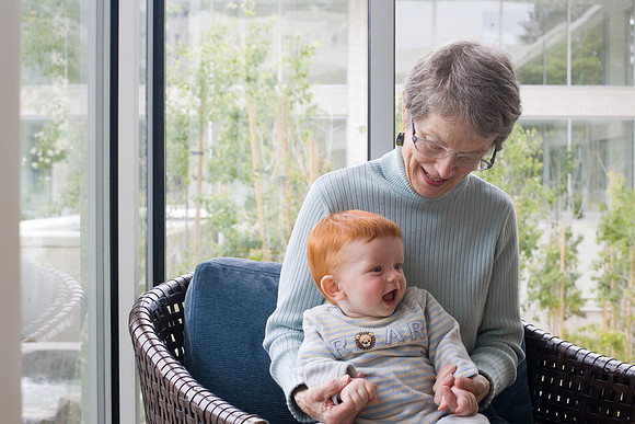 Grandma Bucich and Jack