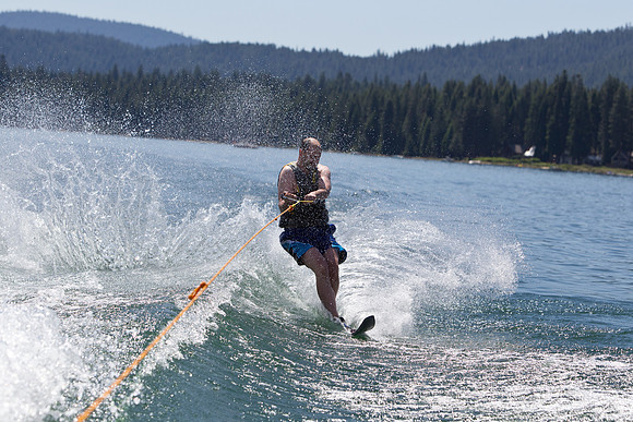 Boating on Lake Almanor-896