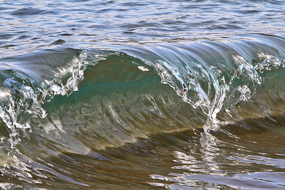 Wave Photograph, Wailea, Maui Hawaii | Color