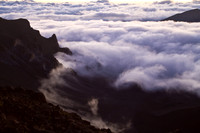 View of Mount Haleakala Crater at Sunrise