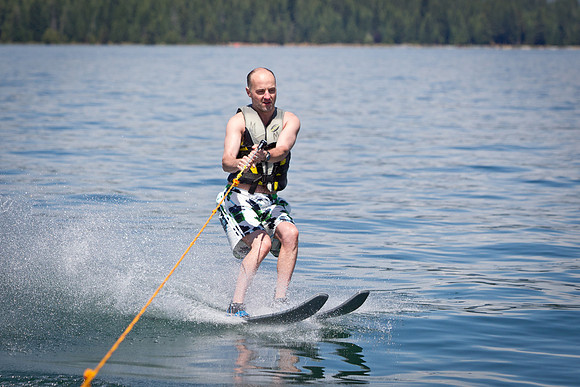 Boating on Lake Almanor-811