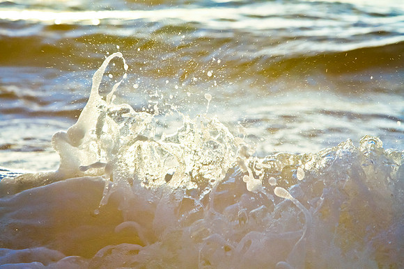 Wave Photograph, Wailea, Maui Hawaii | Color