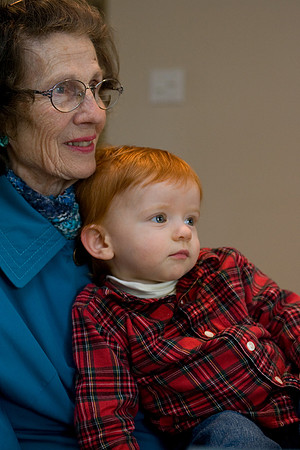 Great Grandma Bucich and Jack