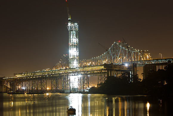 San Francisco Bay Bridge Construction