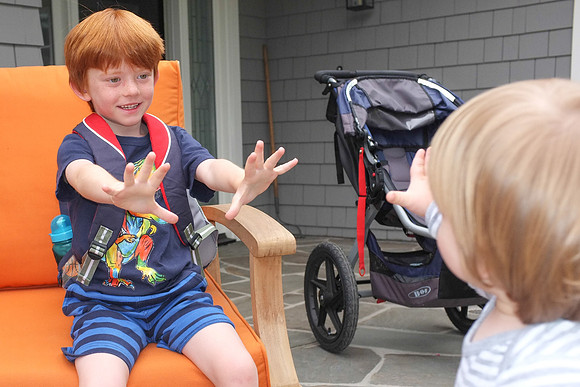 Jack first day of first grade (2 of 3)