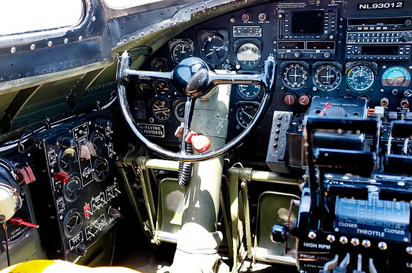 B-17G Cockpit 1