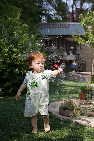 First Time Playing With Bubbles