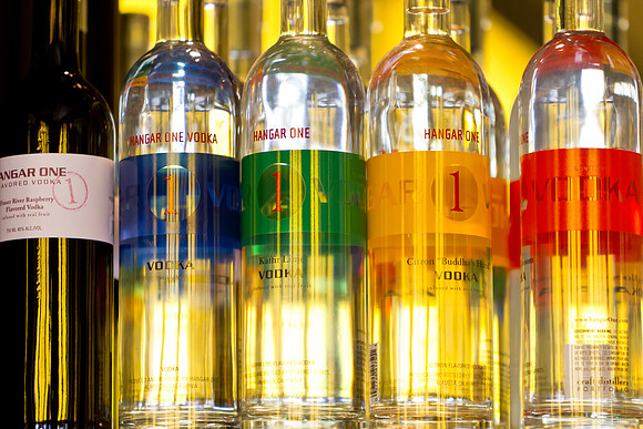 Hangar 1 Vodka Bottles