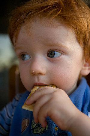 Jack Eating a Cracker