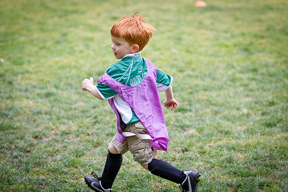 Jack at soccer practice - May 16, 2011
