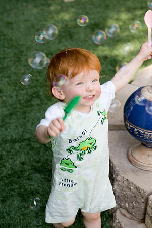 First Time Playing With Bubbles