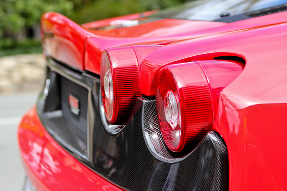 Red Ferrari 430