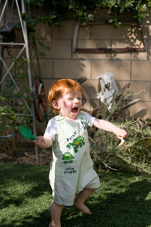 First Time Playing With Bubbles