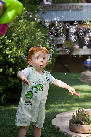First Time Playing With Bubbles