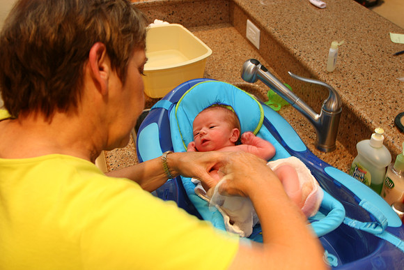 Jack's First Bath