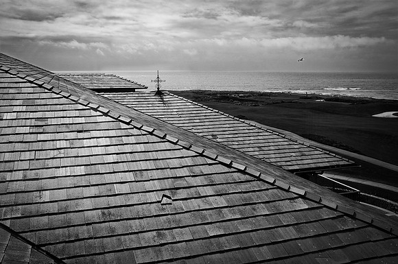 Spanish Bay Roofline & Pacific Ocean