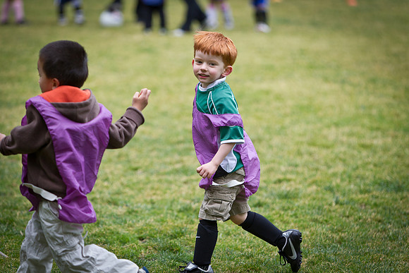 Jack at soccer practice - May 16, 2011