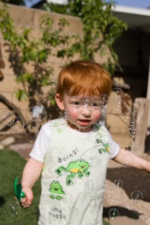 First Time Playing With Bubbles