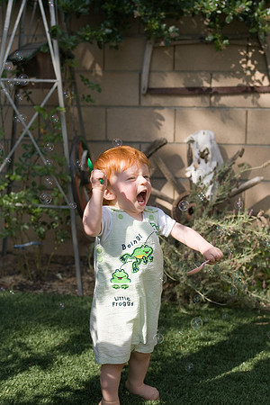 First Time Playing With Bubbles