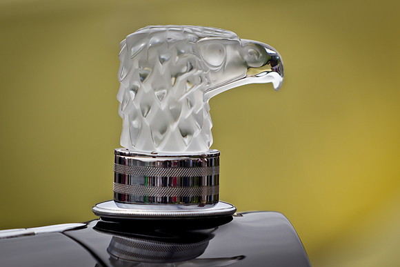 Eagle Hood Ornament from Concours