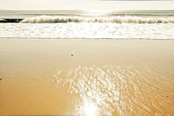 Topanga Beach, Malibu - sand & waves IV