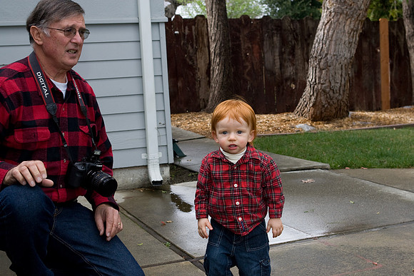 Grandpa Bucich and Jack