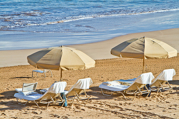Wailea Beach Umbrellas 3