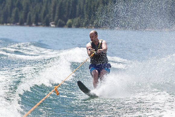 Boating on Lake Almanor-857