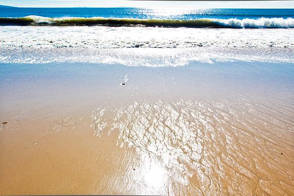 Topanga Beach, Malibu - sand & waves V