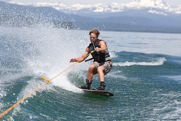 Boating on Lake Almanor-743