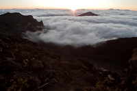 Haleakala Sunrise | Looking into Volcano