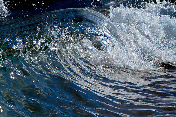 Wave Photograph, Wailea, Maui Hawaii | Color