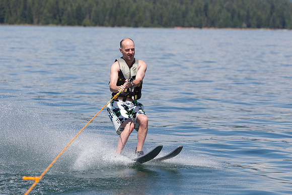 Boating on Lake Almanor-813