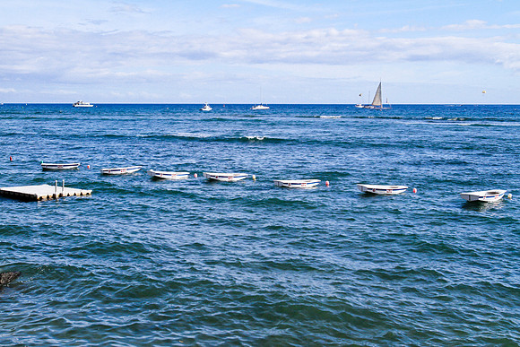Afternoon in Lahaina | Rowboats