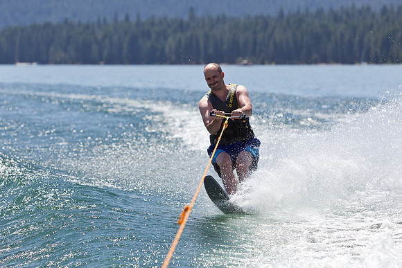 Boating on Lake Almanor-880