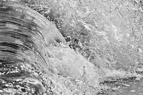 Wailea, Maui waves | black & white