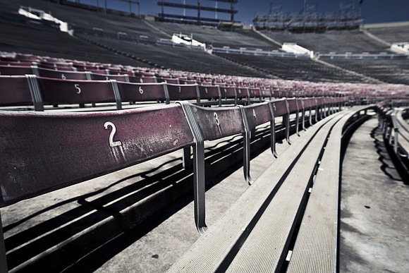 Old Rose Bowl Bench Seats