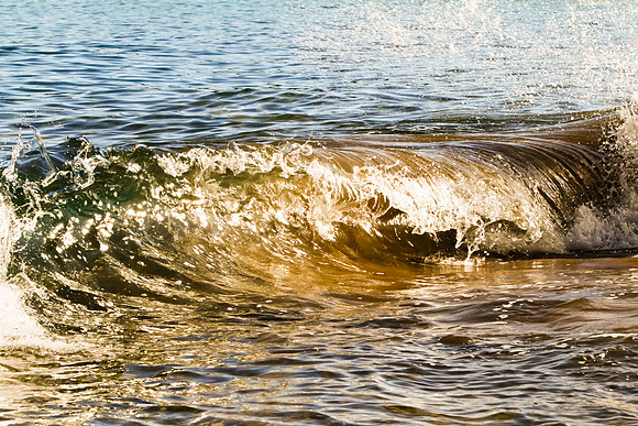 Wave Photograph, Wailea, Maui Hawaii | Color