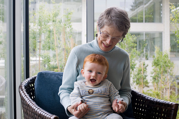 Grandma Bucich and Jack