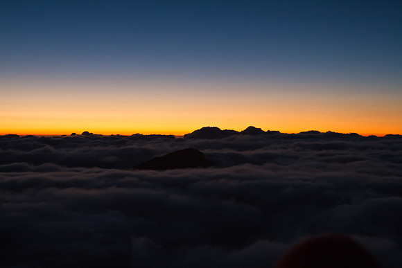 Right Before Sunrise on Mount Haleakala_