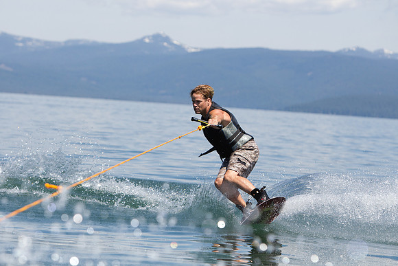 Boating on Lake Almanor-730