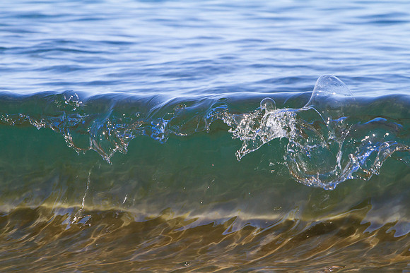 Wave Photograph, Wailea, Maui Hawaii | Color