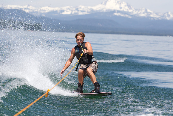 Boating on Lake Almanor-741