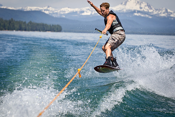 Boating on Lake Almanor-723