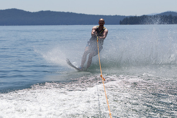 Boating on Lake Almanor-909