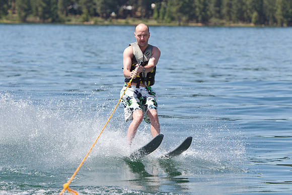Boating on Lake Almanor-817