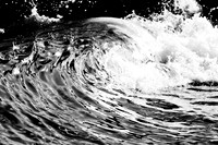 Wailea, Maui waves | black & white