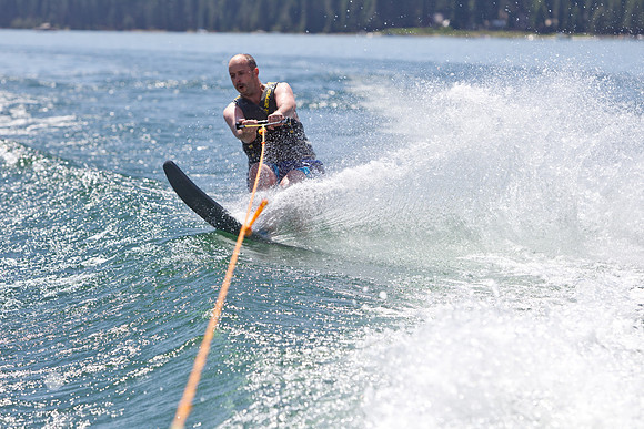 Boating on Lake Almanor-856