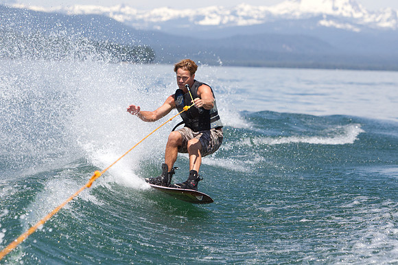 Boating on Lake Almanor-744