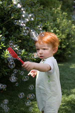 First Time Playing With Bubbles